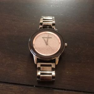 MICHAEL KORS WATCH brown with crystals on face